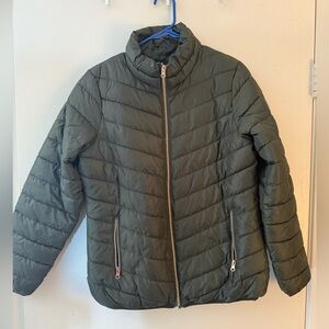 Big Chill Olive Green Quilted Jacket